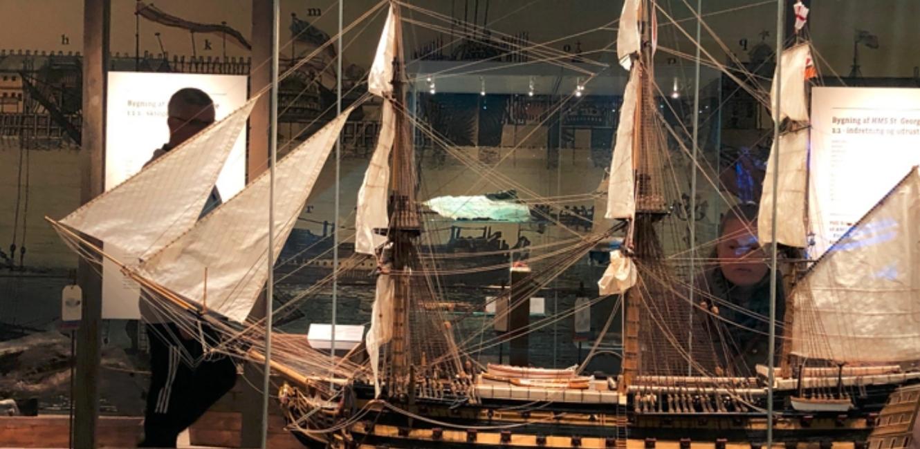 Skib på museet