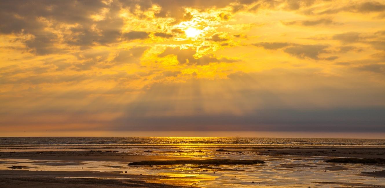 Solnedgang