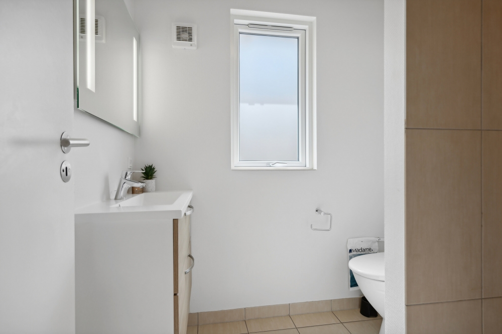 Ett av badrummen i lyxstuga nr 320