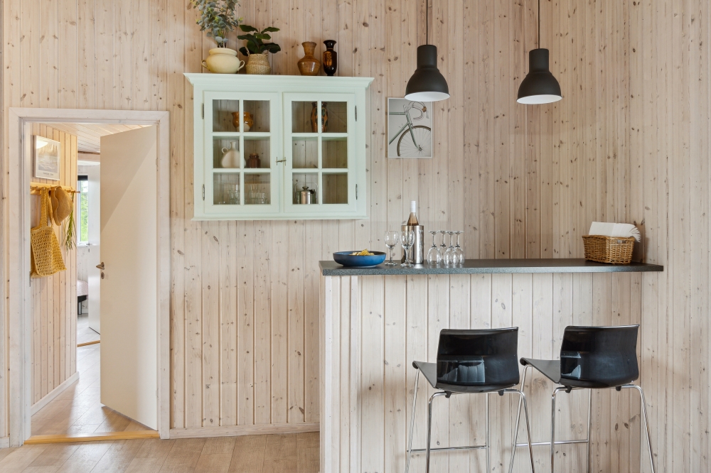 Sommarstuga 323 är utrustad med egen bar