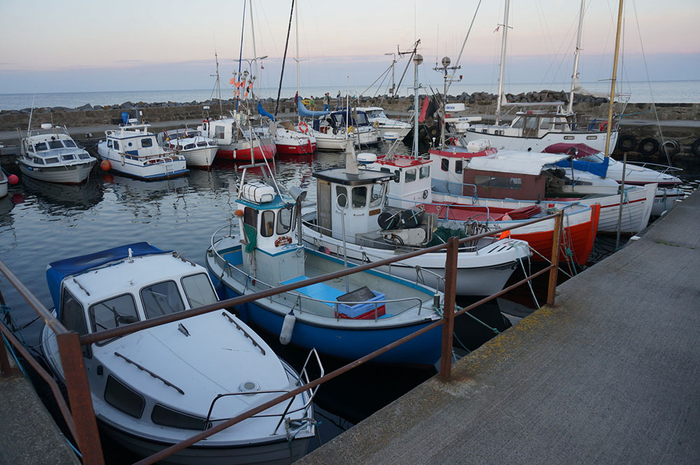 Området kring Bornholm där lyxhus nr 370 ligger.