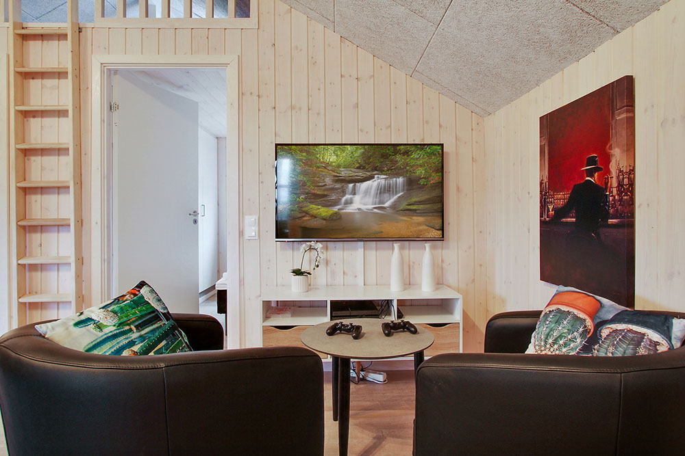 Tävla i sommarhusets aktivitetsrum när ni besöker lyxhus nr 708 i Tyskland.