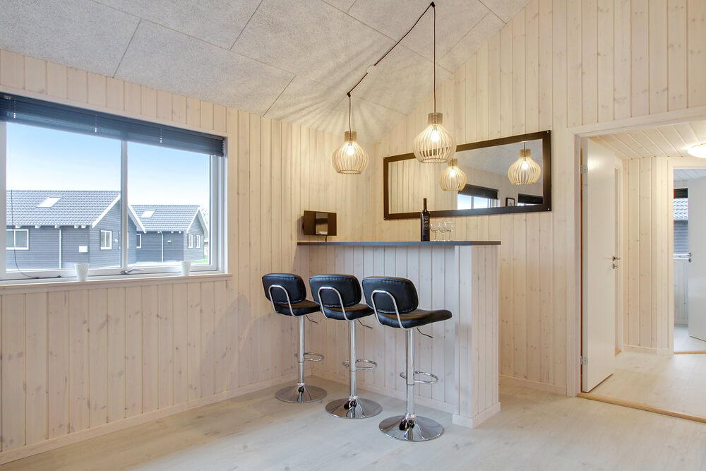 Sommarstuga 407 är utrustad med egen bar