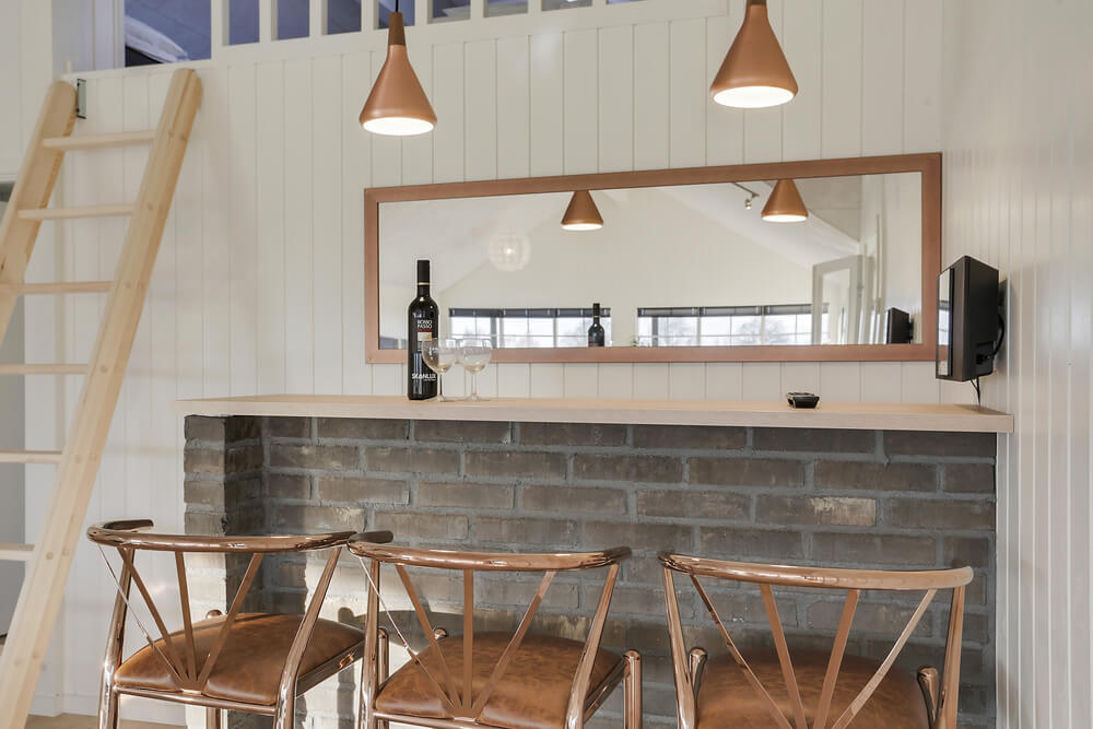 Sommarstuga 415 är utrustad med egen bar
