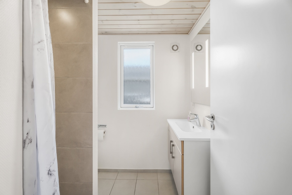Ett av badrummen i lyxstuga nr 440