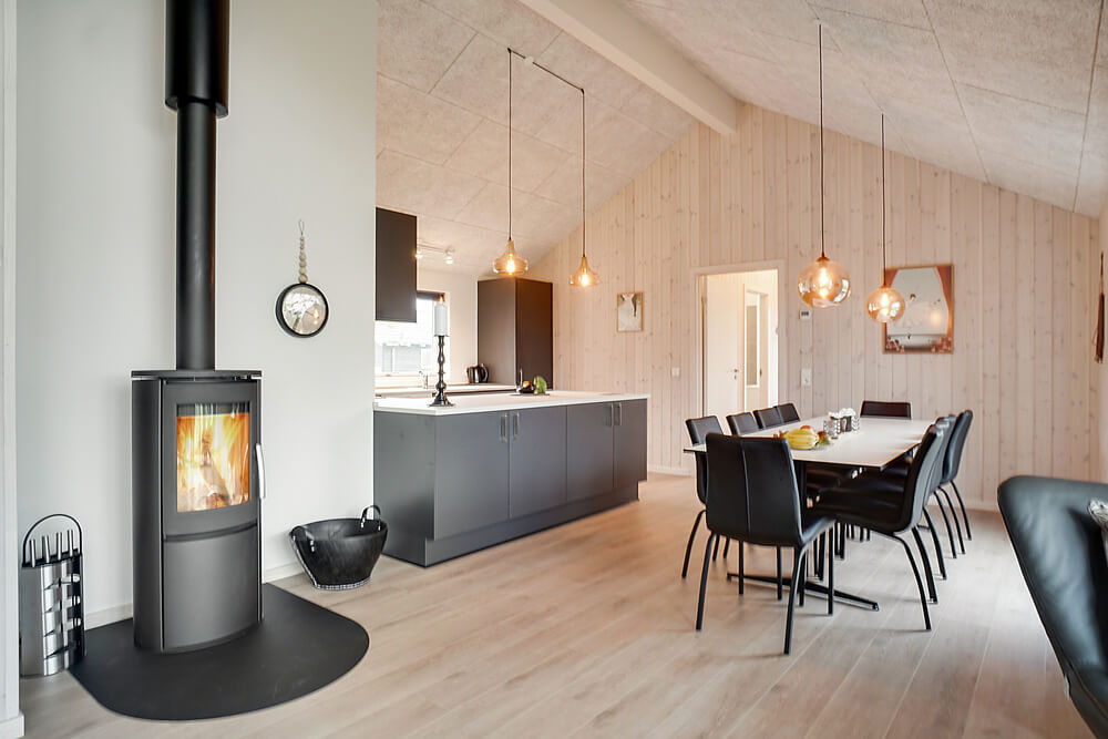 Lyxstuga nr 724 har ett fantastiskt vardagsrum.
