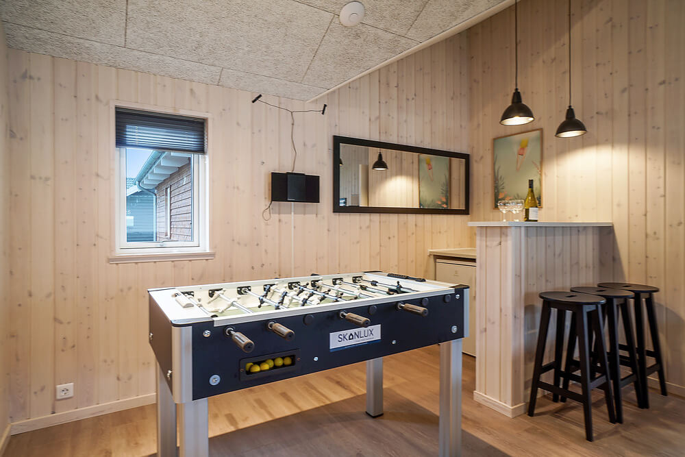 Tävla i sommarhusets aktivitetsrum när ni besöker lyxhus nr 724 i Tyskland.