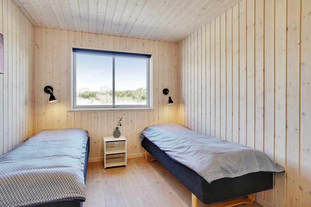 Det finns 24 sovplatser i lyxstuga nr 448