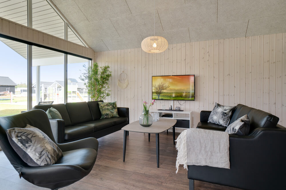 Tävla i sommarhusets aktivitetsrum när ni besöker lyxhus nr 454 i Vestjylland.