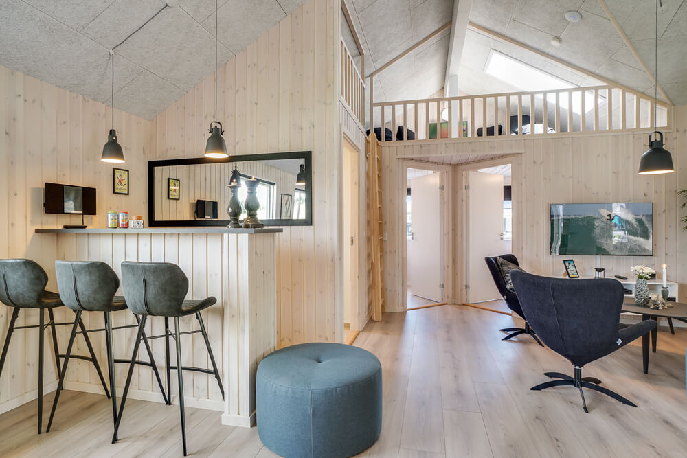 Sommarstuga 451 är utrustad med egen bar
