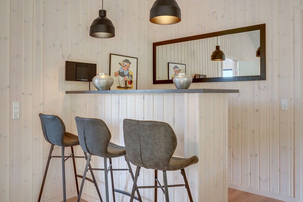 Sommarstuga 499 är utrustad med egen bar