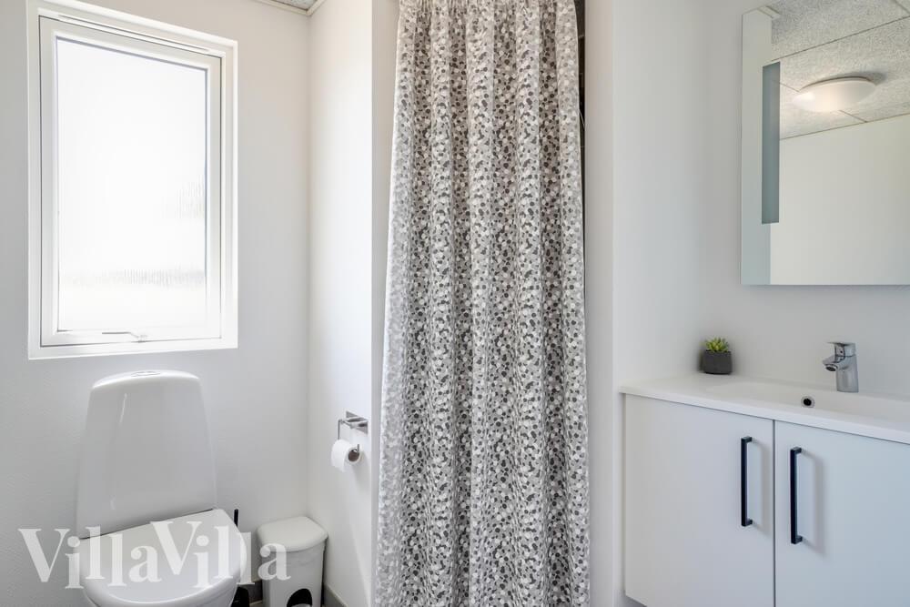 Ett av badrummen i lyxstuga nr 531