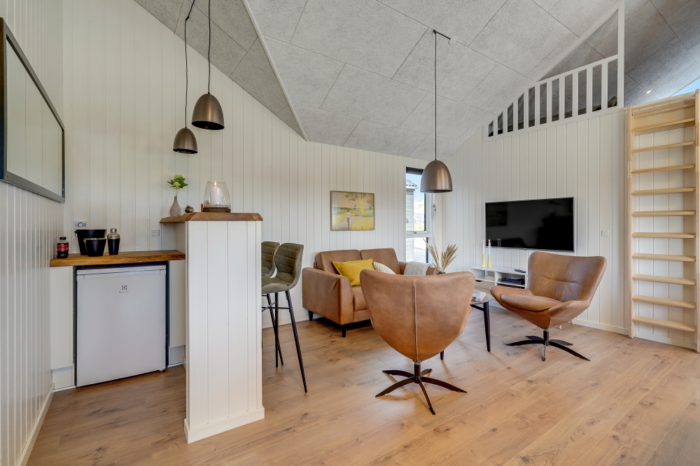 Baren i lyxhus 558 i Vestjylland