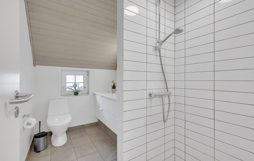 Ett av badrummen i lyxstuga nr 574