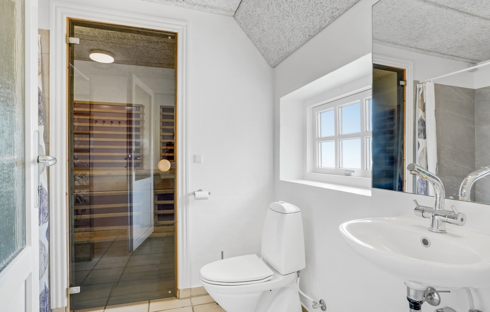 Ett av badrummen i lyxstuga nr 576