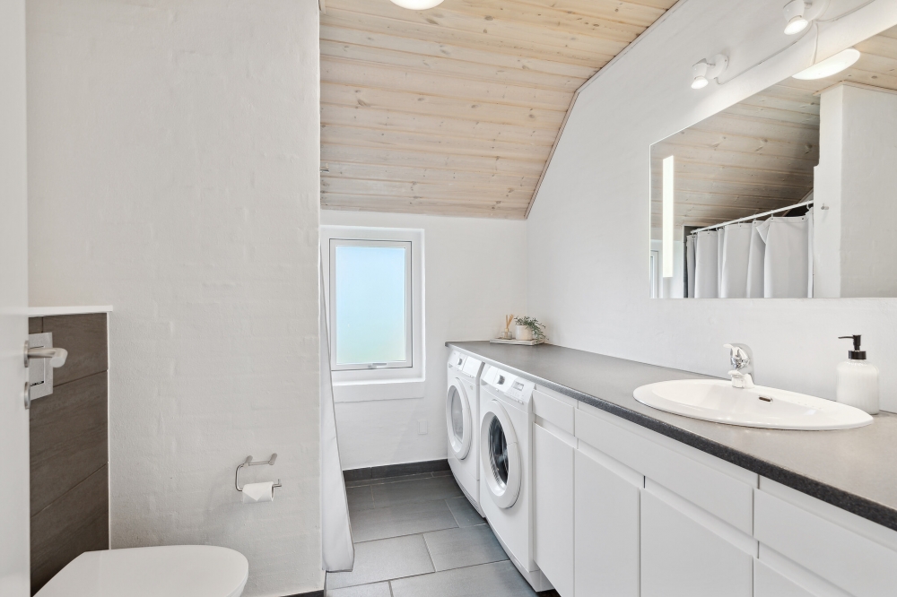 Ett av badrummen i lyxstuga nr 557