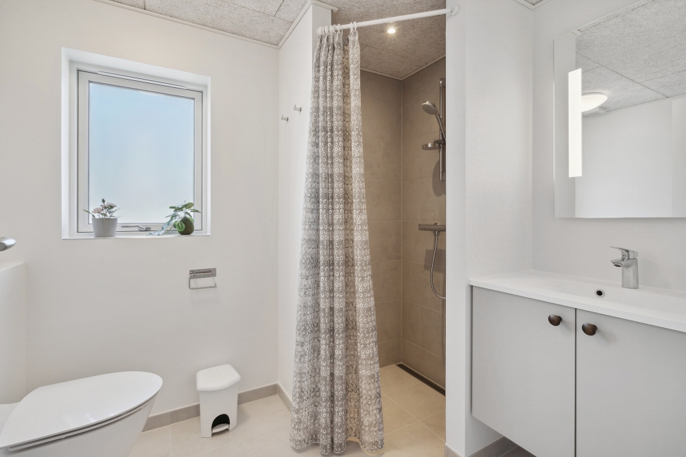 Ett av badrummen i lyxstuga nr 601