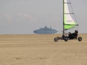 Den vackra stranden i närheten av lyxhus 596 vid Sydjylland.