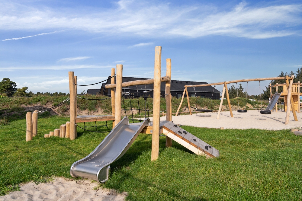 Stort utbud av utomhusaktiviteter vid lyxhus nr 597 i  Sydjylland.
