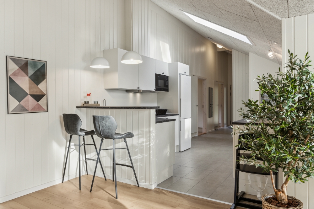 Köket i lyxstuga nr 754 är generöst inrett.