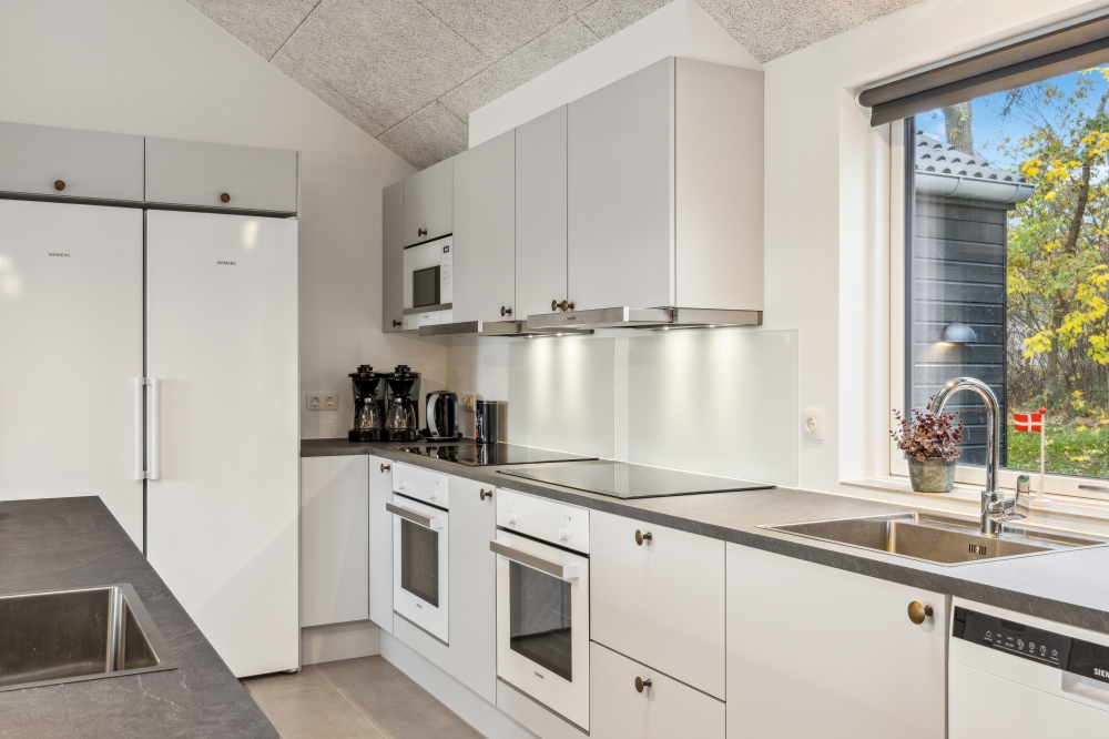 Köket i lyxstuga nr 758 är generöst inrett.
