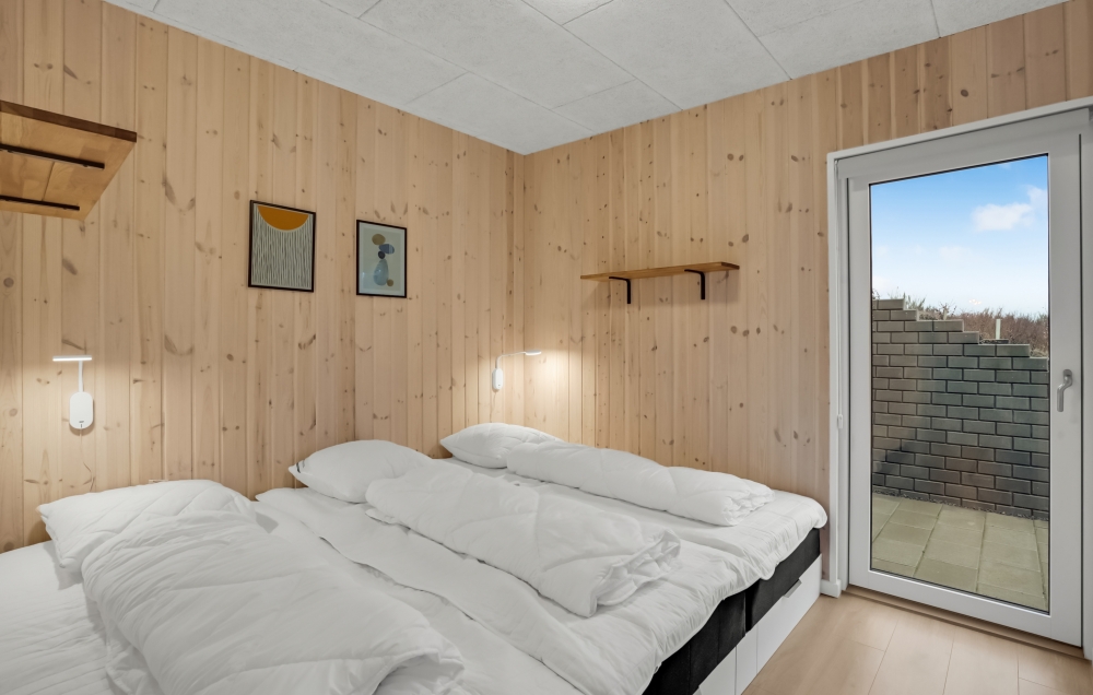 Det finns 12 sovplatser i lyxstuga nr 603