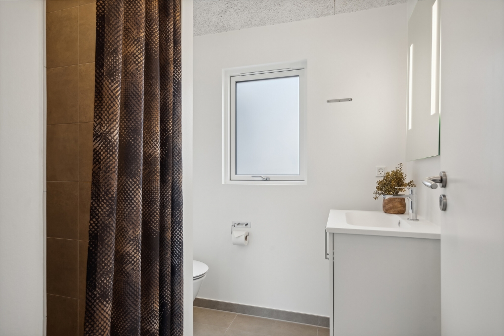 Ett av badrummen i lyxstuga nr 610