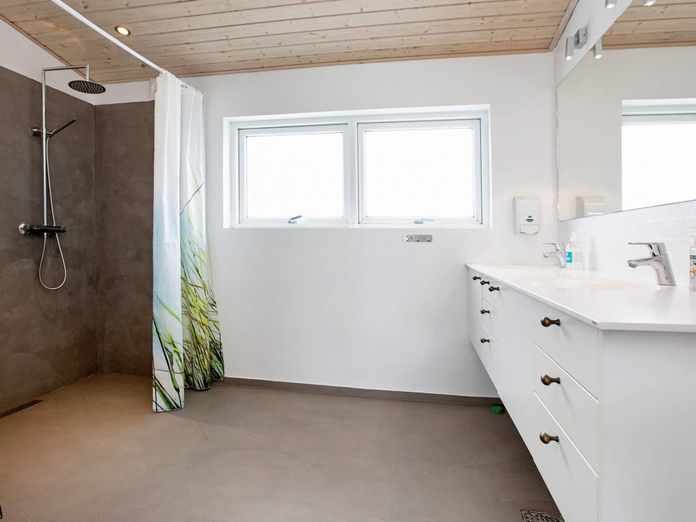 Ett av badrummen i lyxstuga nr 626