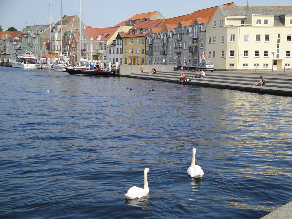 Området kring Sydjylland där lyxhus nr 241 ligger.