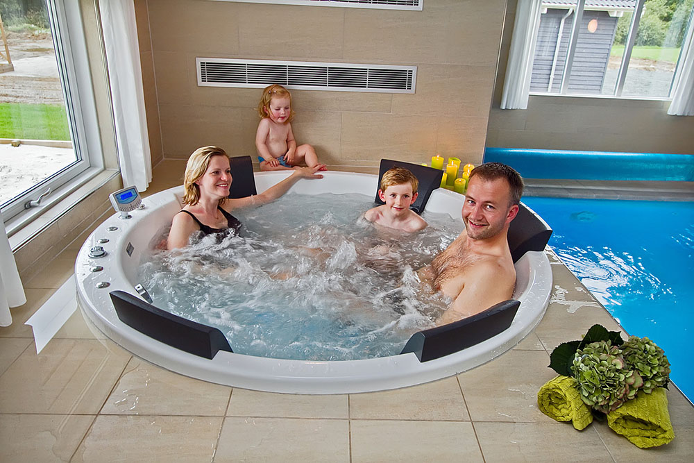 Här kan alla besökare njuta av ultimat avkoppling med spa bad och bastu