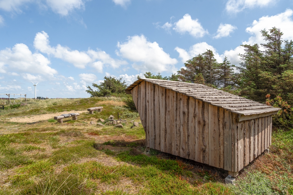 Stort utbud av utomhusaktiviteter vid lyxhus nr 176 i  Vestjylland.